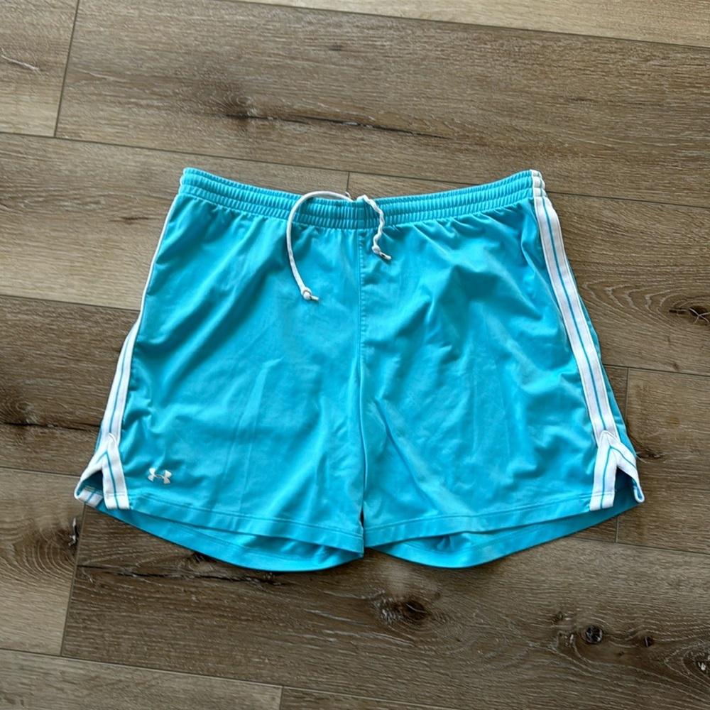 Under Armour blue athletic shorts